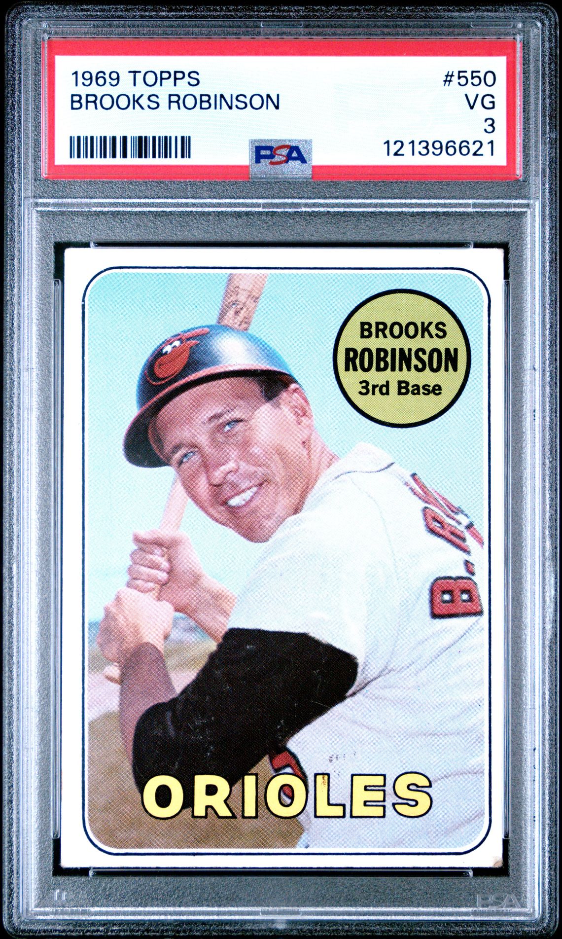 1969 Topps TOPPS #550 Brooks Robinson front