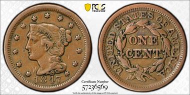 1847 1C VF35BN