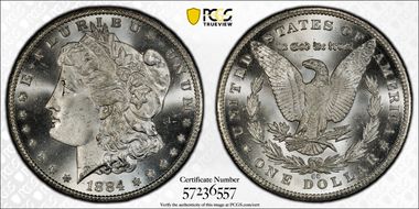 1884-CC $1 MS67