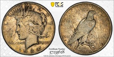 1934-S $1 F15