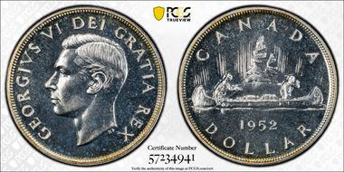 1952 S$1 Waterlines SP67