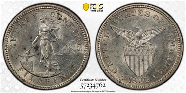 1903 20C AU58