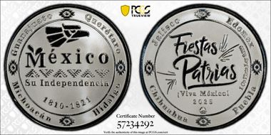 2025 Medal Fiestas Patrias Ag Rev PR PR69