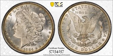 1884-O $1 N1
