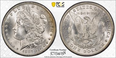 1885-O $1 MS64