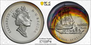 1999 S$1 Juan Perez PR68DCAM