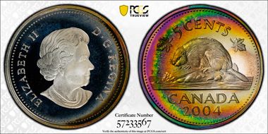 2004 5C Silver PR67DCAM