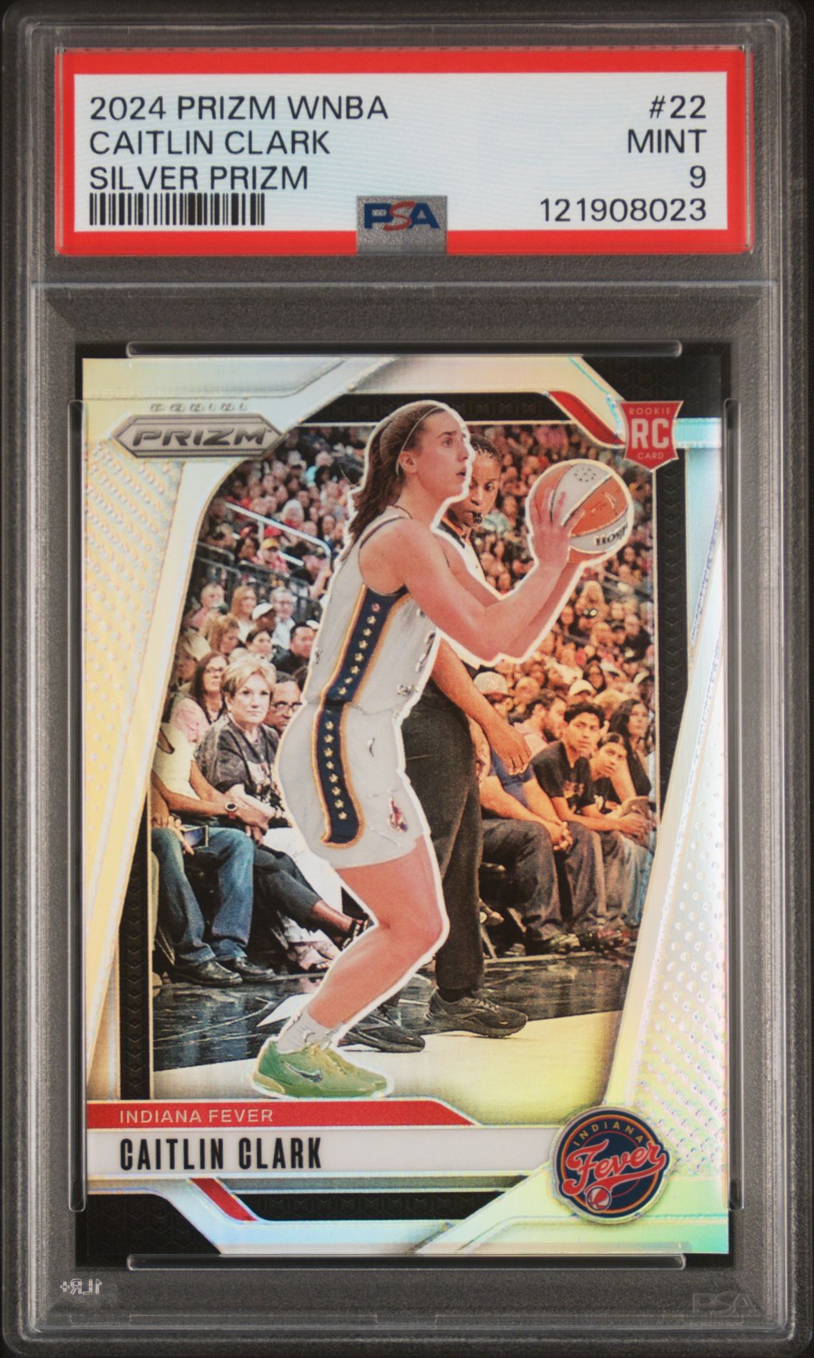 2024 Panini Prizm Wnba Caitlin Clark #22 (Silver Prizm) Mint 9 front