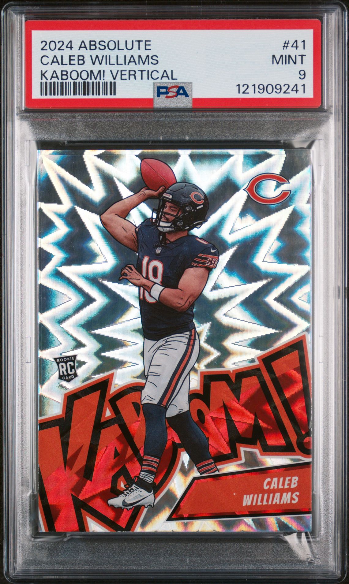 2024 Panini PANINI ABSOLUTE KABOOM! VERTICAL #41 Caleb Williams front