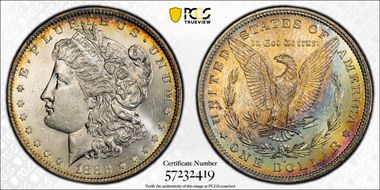 1882-O $1 MS62