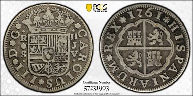 1761-S JV 2 R Calico-773 VF30