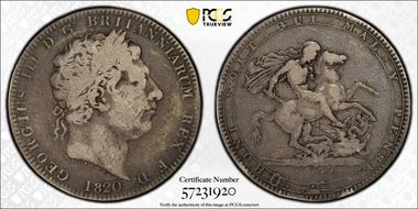 1820 Crown S-3787 F12