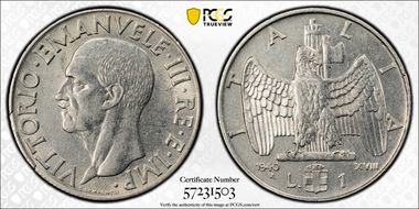 1940-R Lira KM-77a Non-magnetic AU55