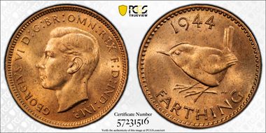 1944 1/4D S-4116 MS64RD