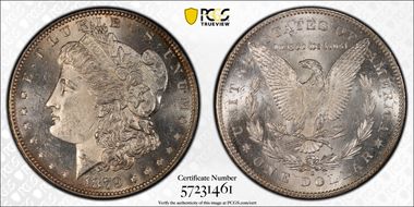 1879-S $1 VAM 23 Reverse of 1878 MS63+