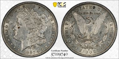 1880-O $1 AU53