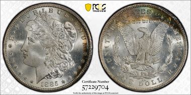 1885-CC $1 MS66+