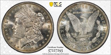 1884-O $1 MS63