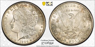 1894-S $1 MS63