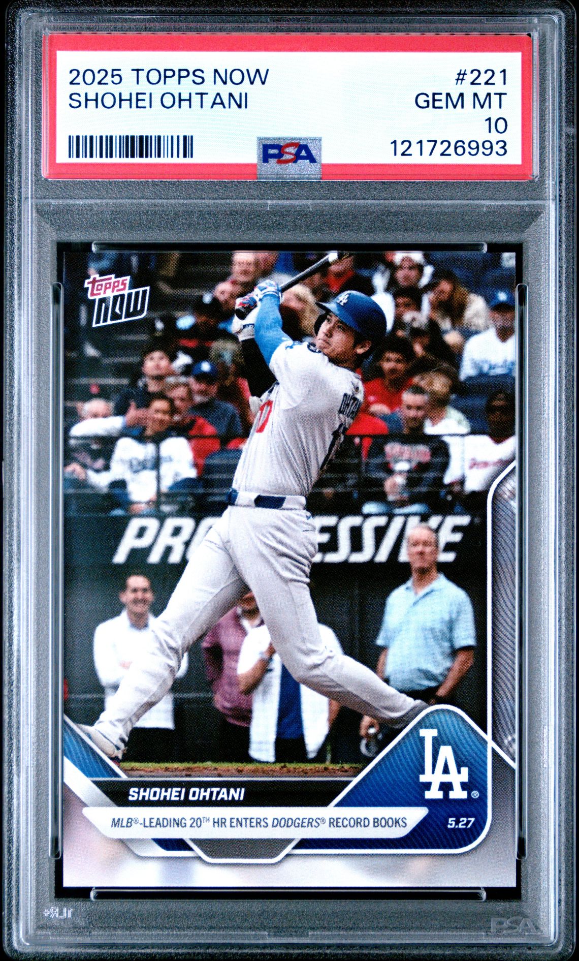 Topps Shohei Ohtani front