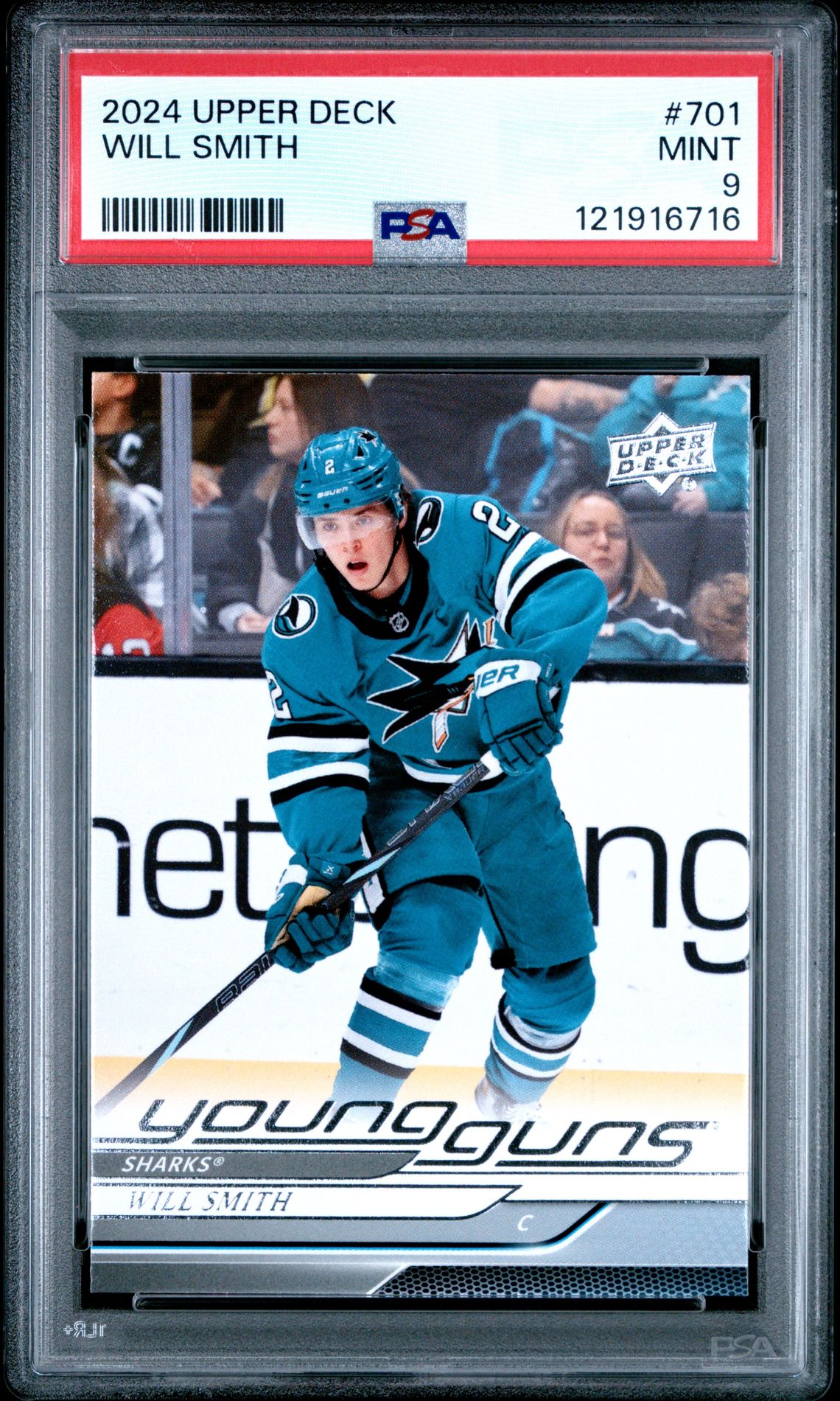 2024 Upper Deck Will Smith #701 Mint 9 front