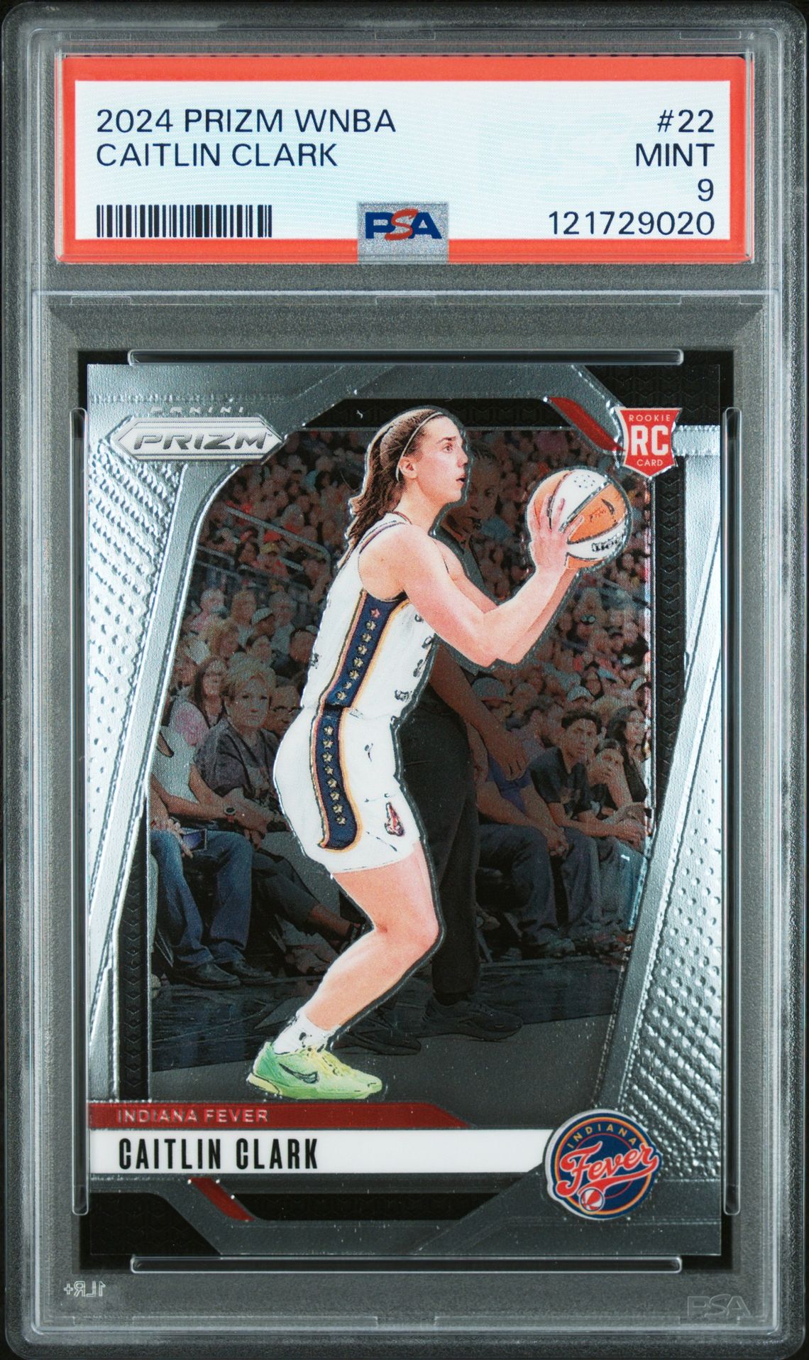 2024 Panini Prizm Wnba Caitlin Clark #22 Mint 9 front