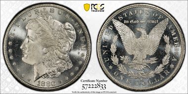 1880-S $1 MS67