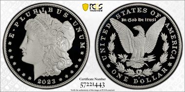 2023-S $1 Morgan Dollar PR70DCAM
