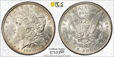 1885-O $1 MS60
