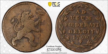 1790 2 Lrd KM-45 Insurrection, Brussels VF25BN