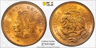 1959-Mo 50C KM-450 MS65RD