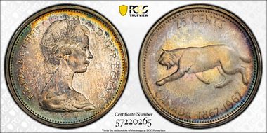 1967 25C 0.800 Ag PL66