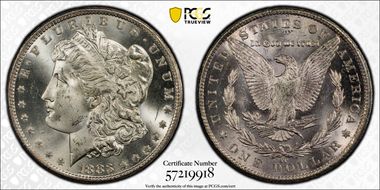 1883-CC $1 MS64+