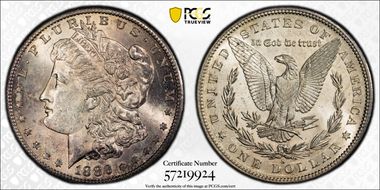 1886-S $1 MS62