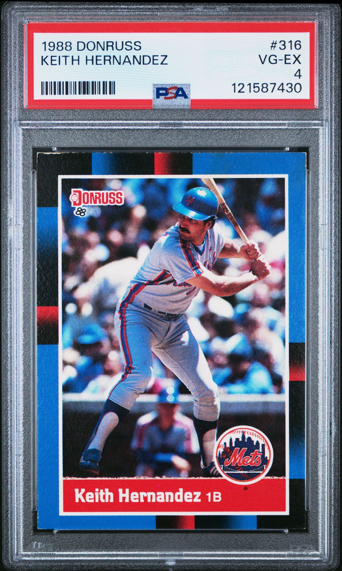 1988 Donruss DONRUSS #316 Keith Hernandez front