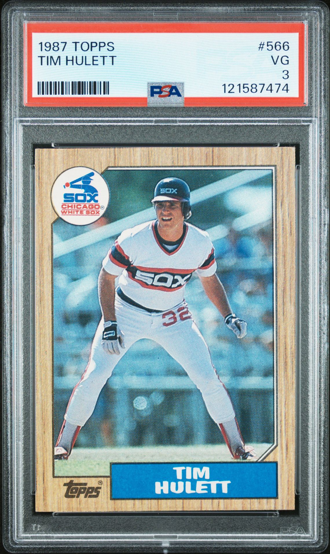 1987 Topps TOPPS #566 Tim Hulett front