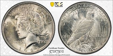 1923 $1 MS63