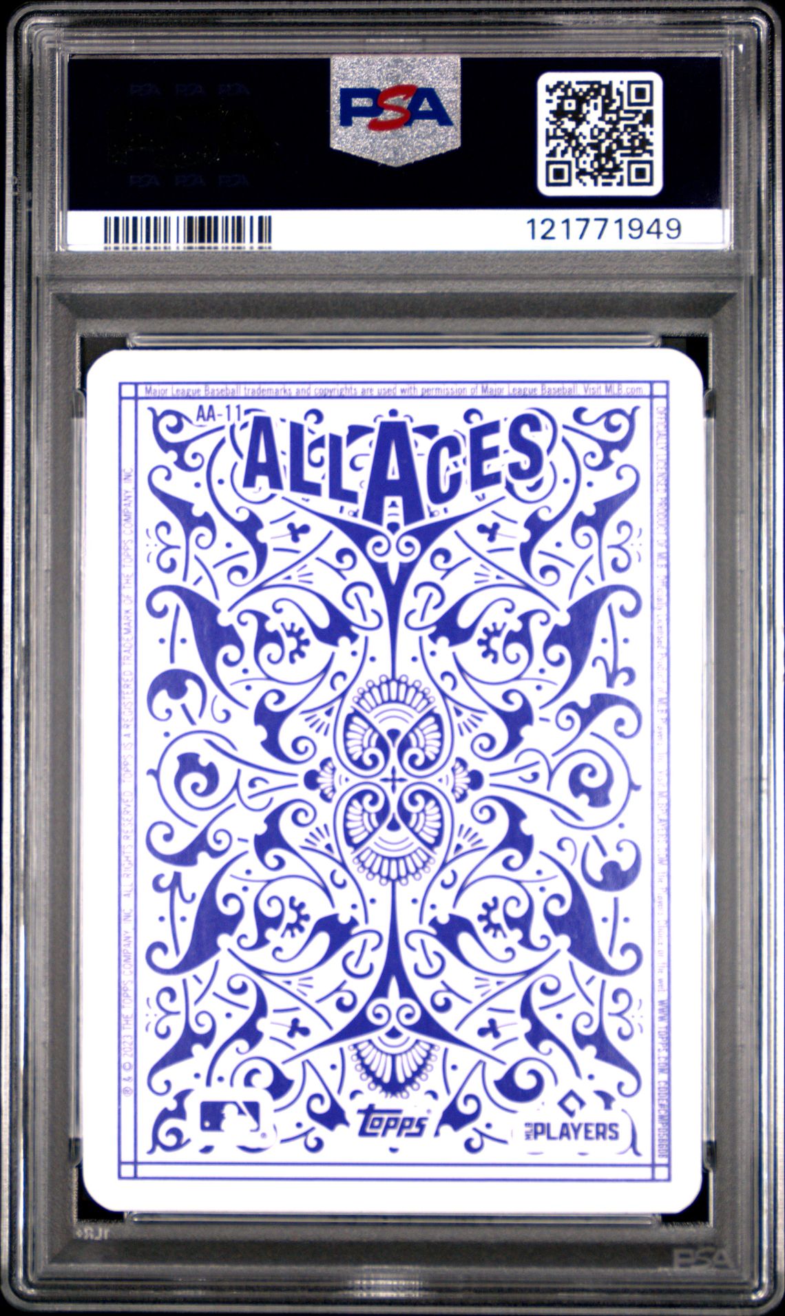 2023 Topps All Aces Shohei Ohtani #Aa11 (All Aces) Gem Mt 10 back