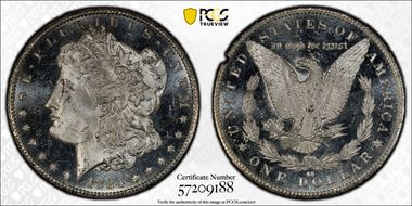 1884-CC $1 MS64DMPL