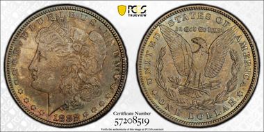 1882 $1 MS63