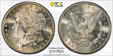 1882-S $1 MS65