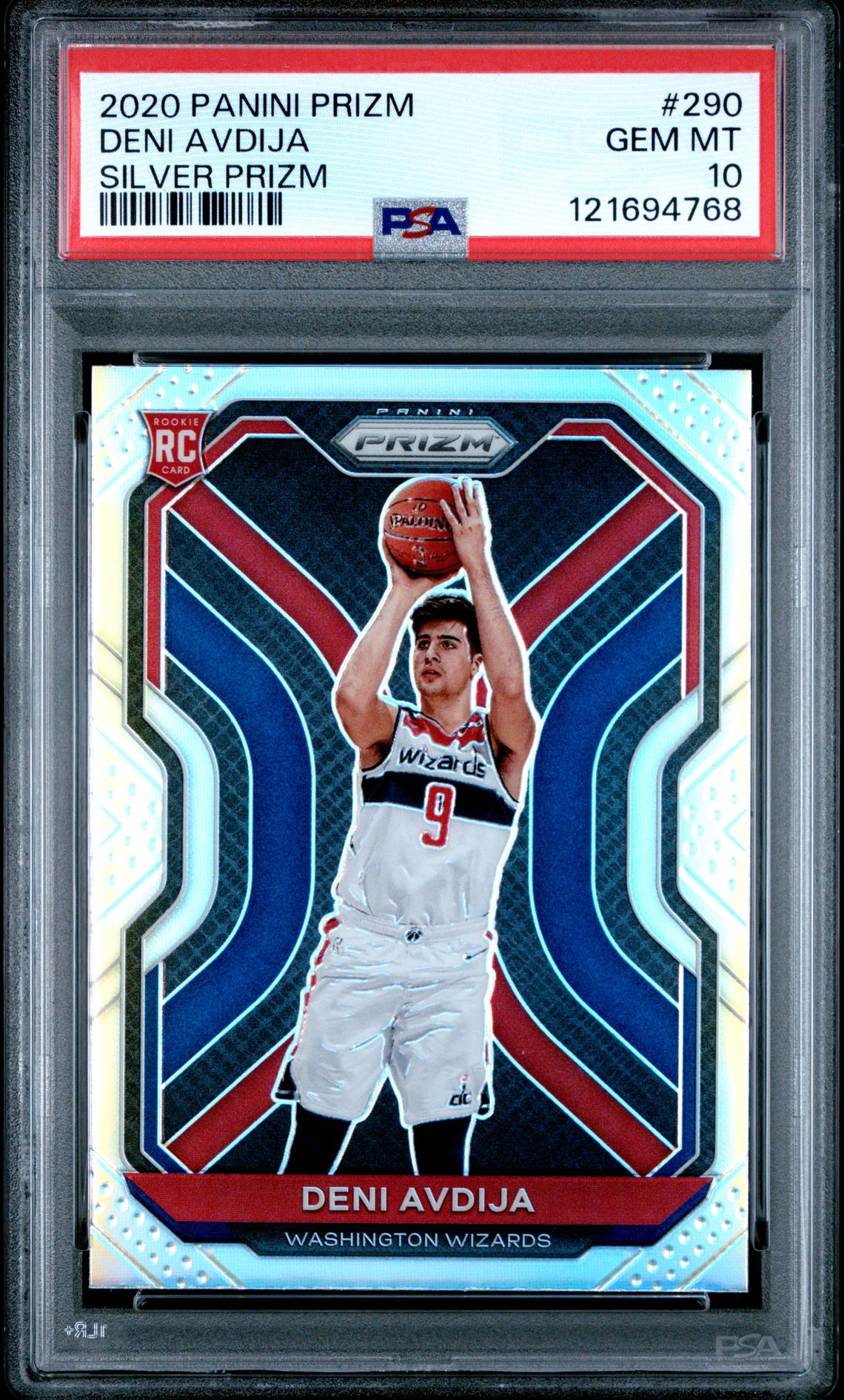 2020 Panini PANINI PRIZM SILVER PRIZM #290 Deni Avdija front