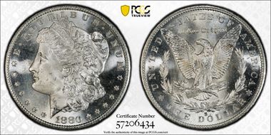 1880-S $1 MS65