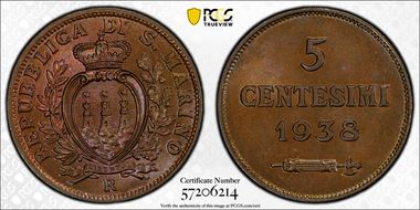 1938-R 5C MS65BN