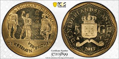 2013 5 G Abolition of Slavery MS65