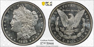 1886 $1 MS65DMPL