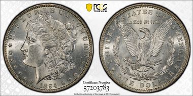 1894 $1 AU58