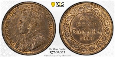 1913 1C MS64BN