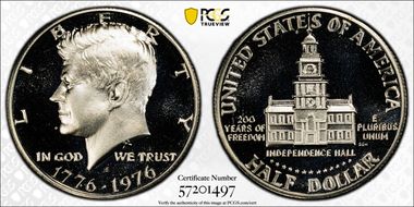 1976-S 50C Silver PR68CAM