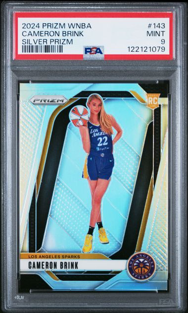 2024 Panini Prizm SILVER PRIZM #143 Cameron Brink front